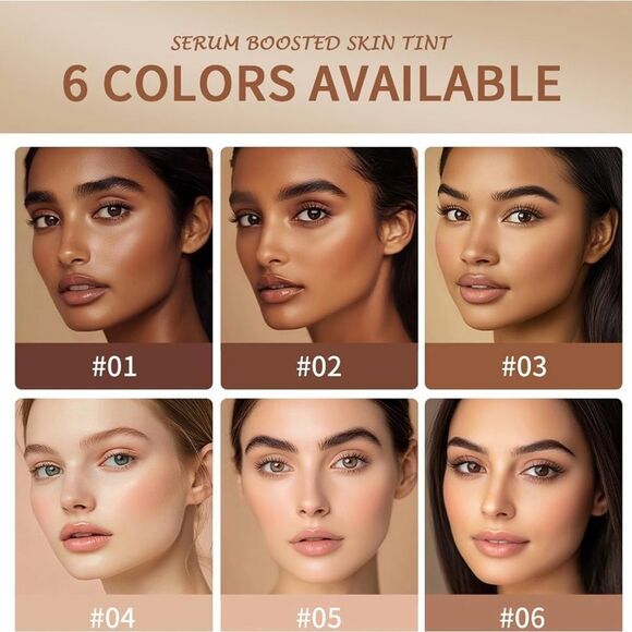 Foundation Stick Beauty Balm Serum Boosted Skin Tinted Moisturizer New - Picture 10 of 12